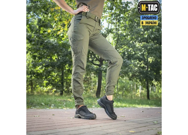 Штани M-Tac Aggressor Lady Flex Army Olive Фото 2